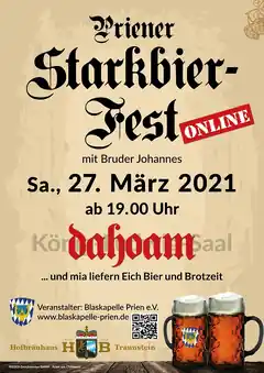 Priener Starkbierfest heuer Online