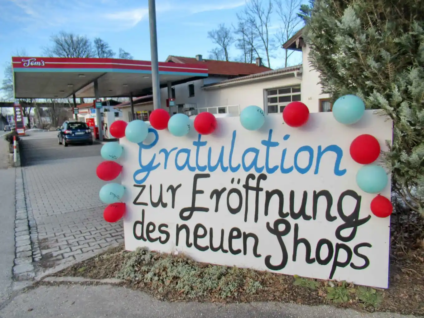 Bayerische Schmankerl in der Tanke