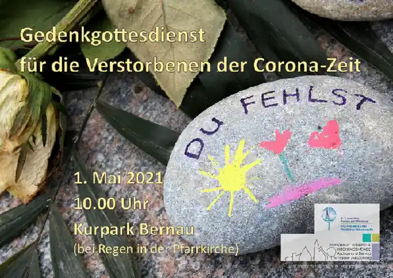 ökumenischer Gedenkgottesdienst in Bernau für  Corona Verstorbene