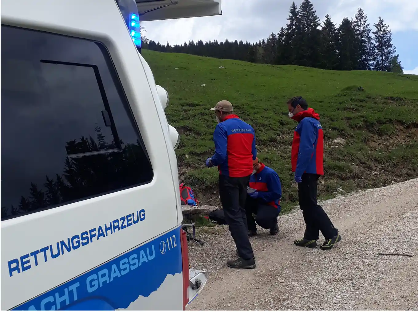 Einsatz an der Rachlalm