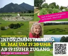 Infoveranstaltung Gemeinschäftsgärten