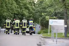 Große Suchaktion rund um Klinik