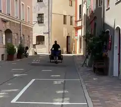 Ein Parkplatz direkt vor der Haustüre
