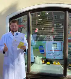 Auch in Wasserburg Impfpass zu haben