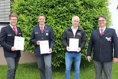 Drei engagierte Rotkreuzler geehrt