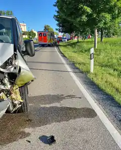 Schwerer Unfall in Wasserburg