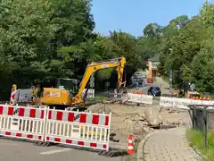 Arbeiten in vollem Gange