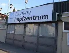 Impfzentrum auch Heiligabend geöffnet