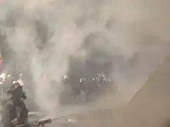 Zehn Feuerwehr-Autos waren vor Ort