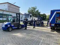 Schwerer Einsatz für die Retter