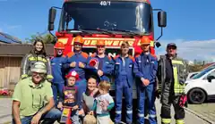 Besuch von der Feuerwehr