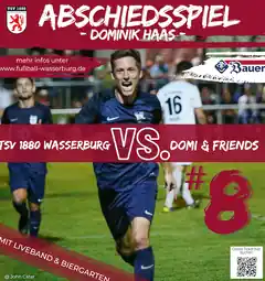 Abschiedsspiel für Haas verschoben