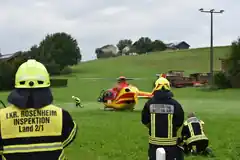 Schwerer Unfall bei Katzbach
