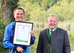 Jörg Herwegh den Kulturpreis überreicht