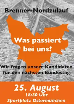 Morgen wird am Sportplatz diskutiert