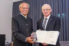 Bezirksmedaille für Georg Wimmer