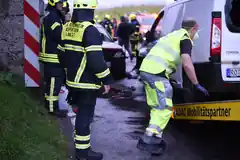 Lange Staus nach Unfall auf Umleitung