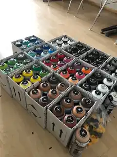 Junge Kunst auf alten Mauern