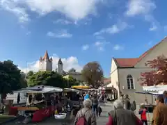 Entspannter Markttag in Haag