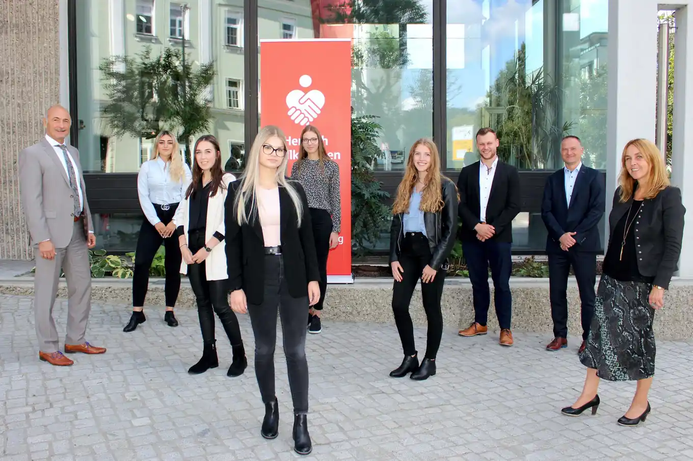 Ausbildungsstart bei der Sparkasse