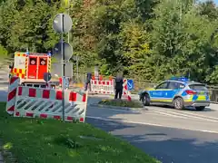 Zusammenprall an der Rampe