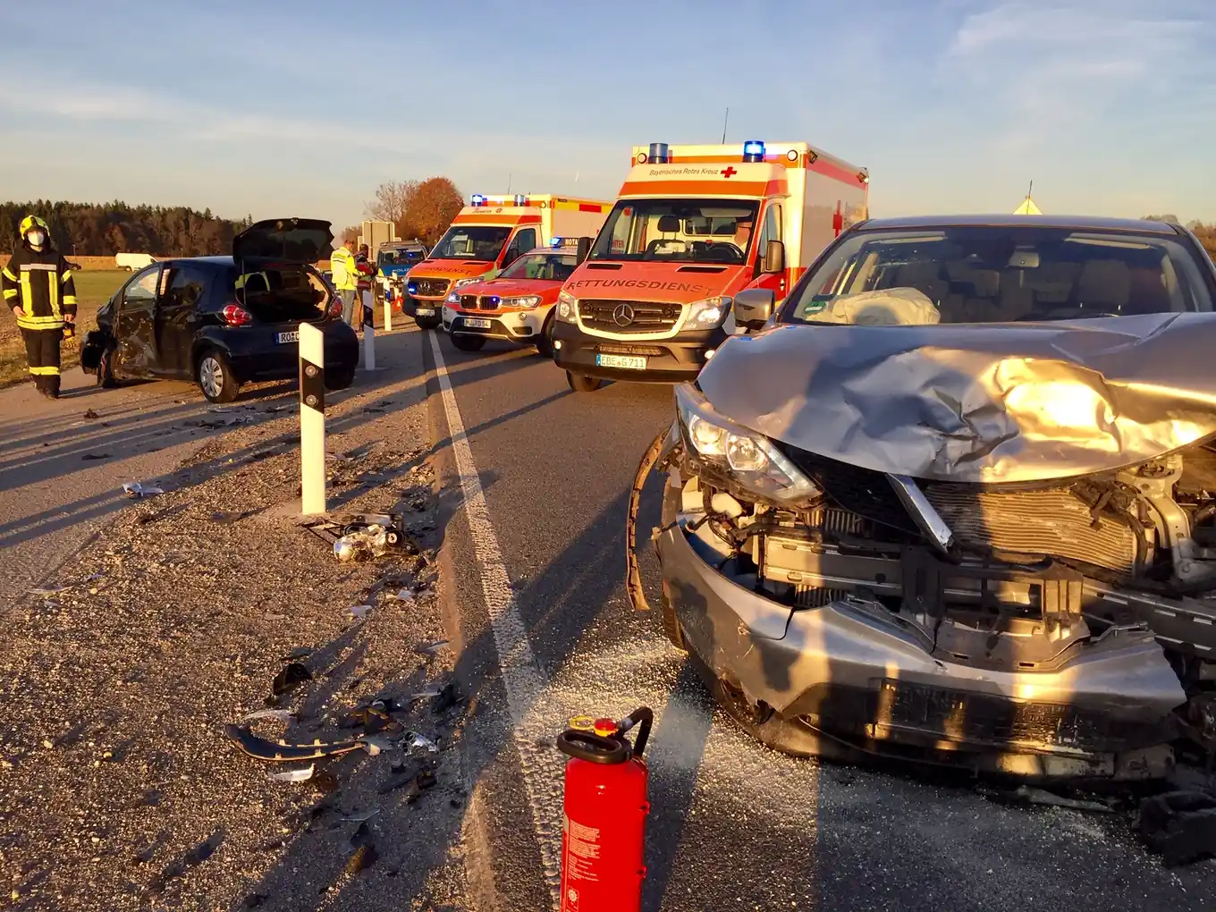 B15: Staus nach schwerem Unfall