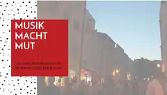 „Musik macht Mut“-Festival genehmigt
