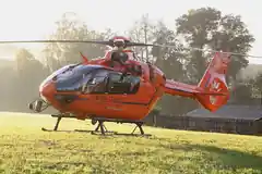 Schwerer Unfall auf Baustelle in Roßhart