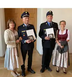 Kreisbrandmeister Hermann Kratz geehrt