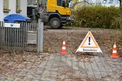 Am Forstamt fallen die Bäume