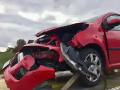 Heute Mittag: Unfall auf der B304