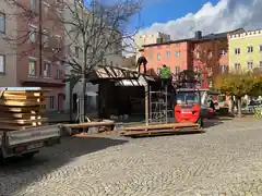 Christkindlmarkt: Aufbau in vollem Gange