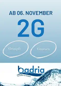 2G-Regel jetzt auch fürs Badria