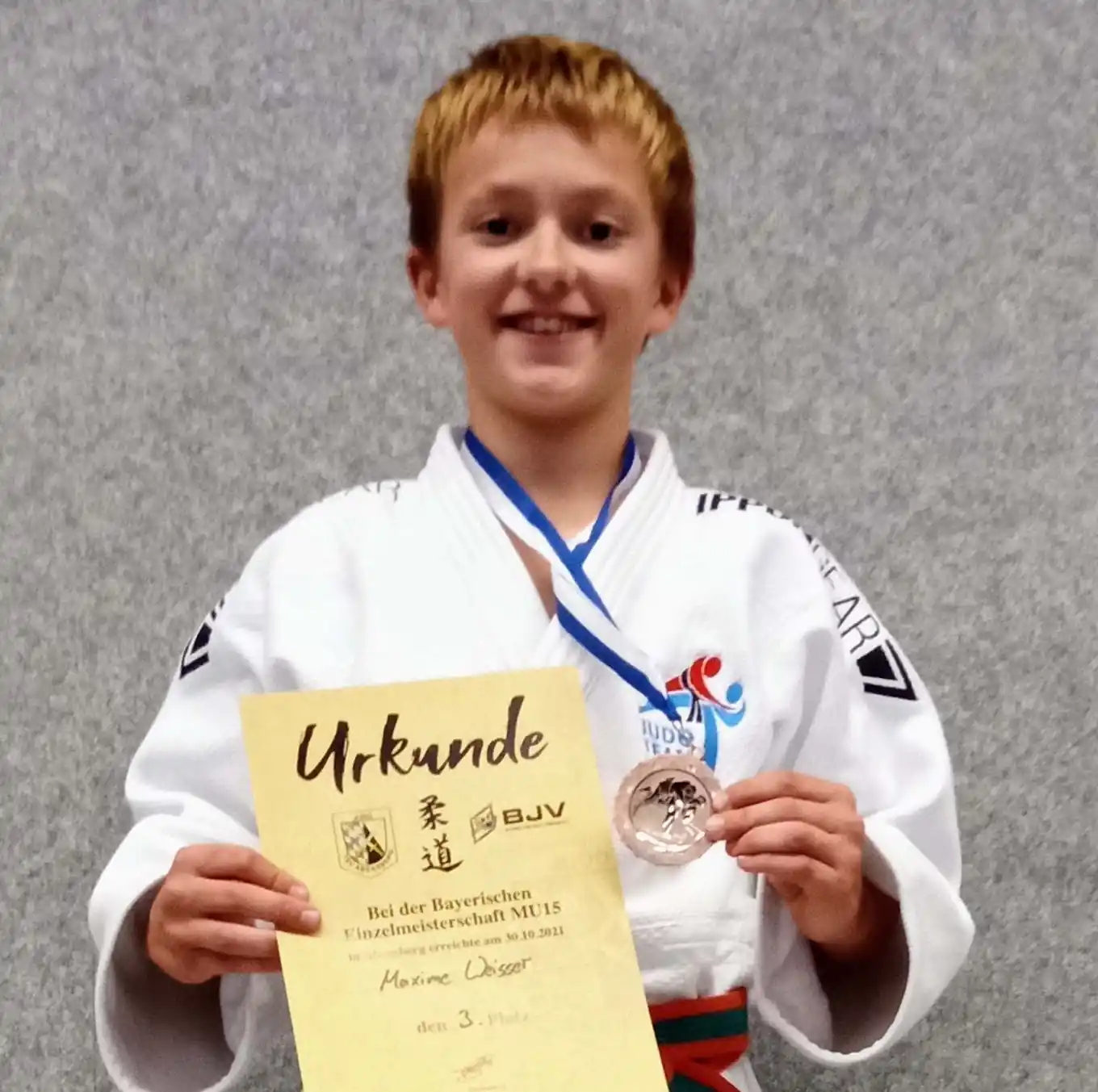 Judo-Talent Maxim erobert Stockerlplatz