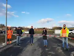 Zufahrt für 31 neue Bauparzellen