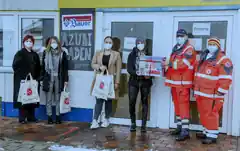 33 Pakete für die Weihnachtstrucker