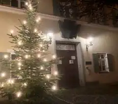 Kinder schmücken Haager Christbäume