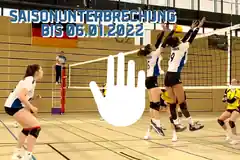 Volleyball-Saison wird unterbrochen!