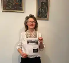 Glückliche Gewinnerin