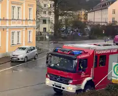 8.05 Uhr: Einsatz für die Feuerwehr