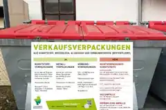 Alles zusammen in einem Container