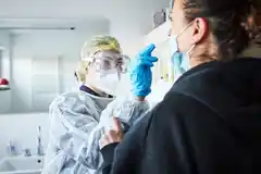 Schnelltest-Schulung für Betriebe