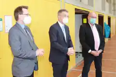 Auch einen kleinen Spielplatz gibt es