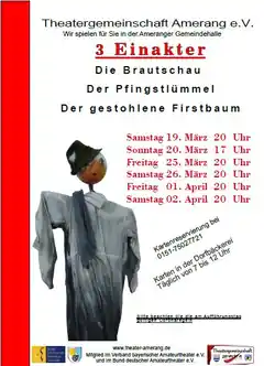 Ameranger Theaterer mit eigenem Stückl!