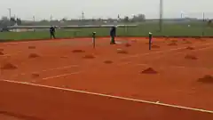 Die gelbe Filzkugel fliegt wieder