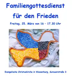 Der etwas andere Gottesdienst für den Frieden