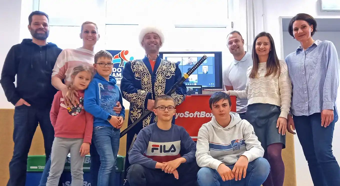 Siegerehrung bei der Judo-Challenge