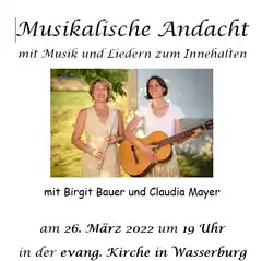 Zum Innehalten