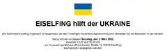 Eiselfing hilft den Menschen der Ukraine