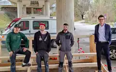 Ausbildungsprojekt Skate-Rampe